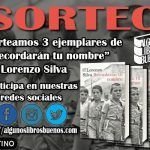 Sorteo de 3 ejemplares de «Recordarán tu nombre» de Lorenzo Silva