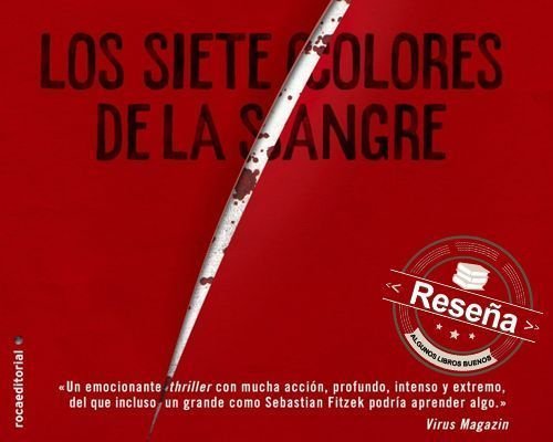 Los siete colores de la sangre portada