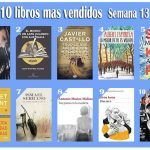 Los 10 libros más vendidos – Semana 13 de 2019