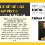 Premio Nadal 2008 Lo que sé de los vampiros de Francisco Casavella