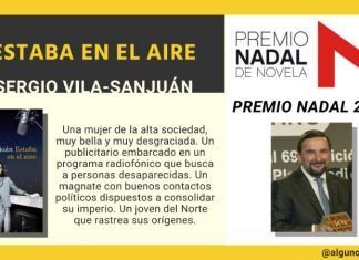 Premio Nadal 2013 Estaba en el aire de Sergio Vila-Sanjuán Robert