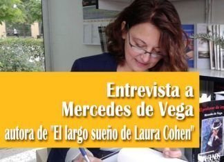 Entrevista a Mercedes de Vega autora de El largo sueño de Laura Cohen
