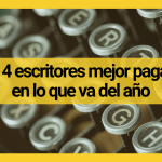 Los 14 escritores mejor pagados en lo que va del año Los 14 escritores mejor pagados