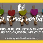 Los libros más vendidos en abril de 2020