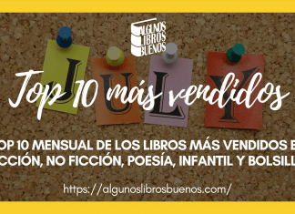 Los libros más vendidos en julio de 2020