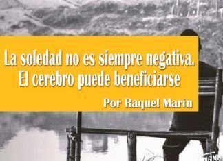 La soledad no es siempre negativa