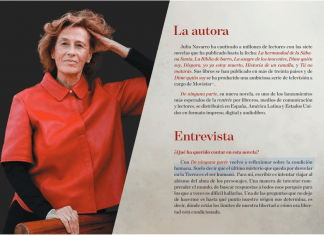Entrevista a Julia Navarro autora de "De ninguna parte"
