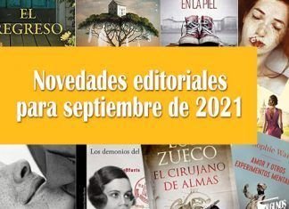 Novedades editoriales para septiembre de 2021