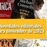Novedades editoriales para noviembre de 2021 Novedades editoriales para noviembre de 2021