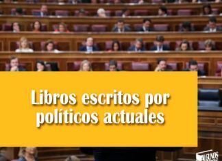 libros escritos por politicos actuales