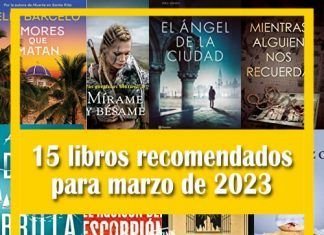 15 libros recomendados para marzo de 2023