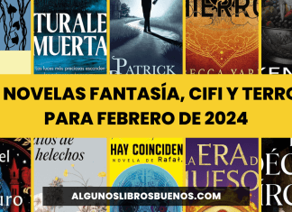 10 novelas fantasía, CiFi y terror para febrero 2024