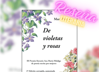 De violetas y rosas